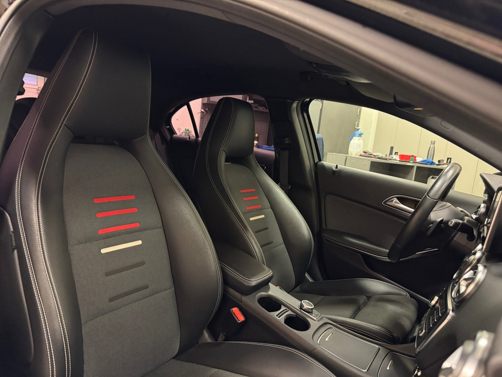 Sort Mercedes A200 d fra 2018