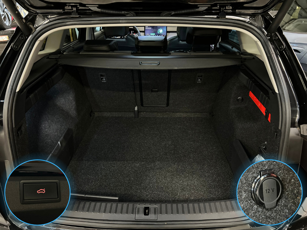 Sort Skoda Enyaq fra 2024
