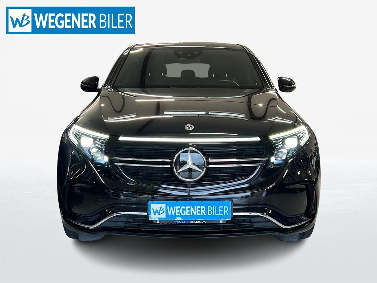 Sort Mercedes EQC400 fra 2021