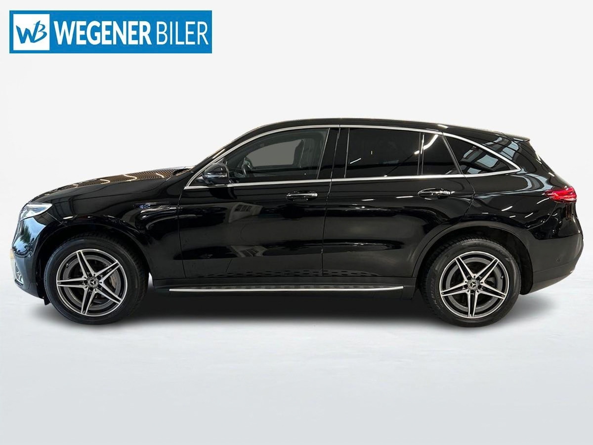 Sort Mercedes EQC400 fra 2021