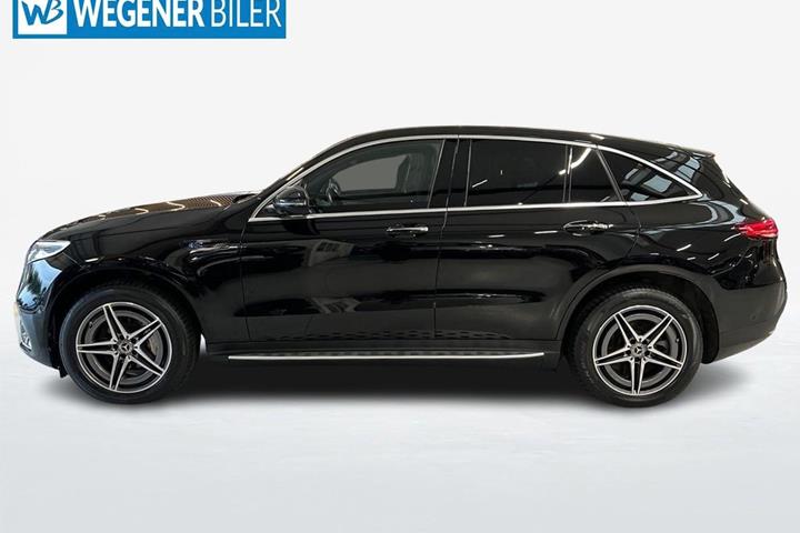 Sort Mercedes EQC400 fra 2021