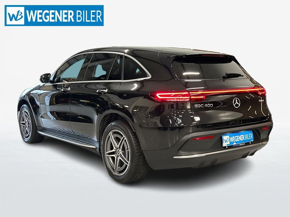 Sort Mercedes EQC400 fra 2021