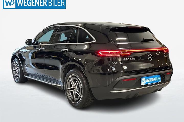 Sort Mercedes EQC400 fra 2021