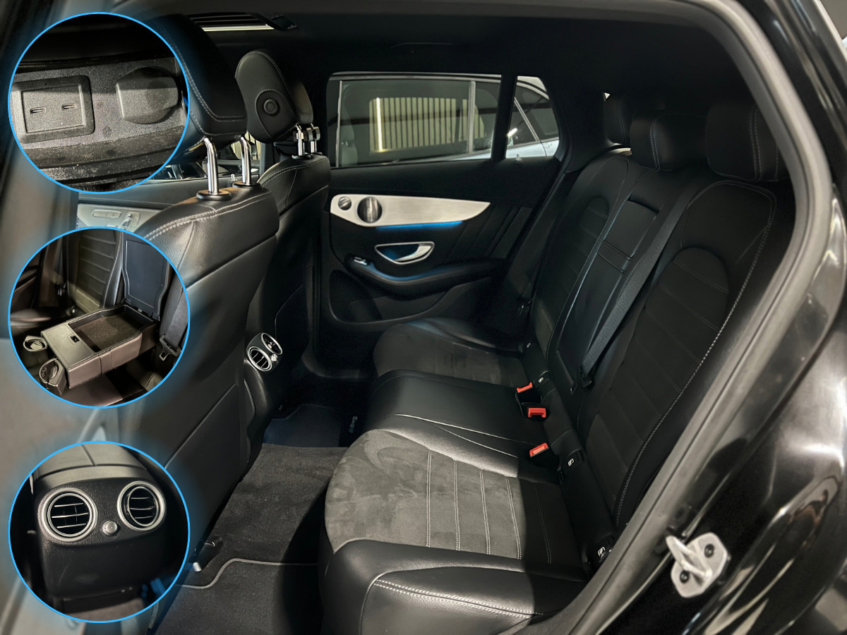 Sort Mercedes EQC400 fra 2021
