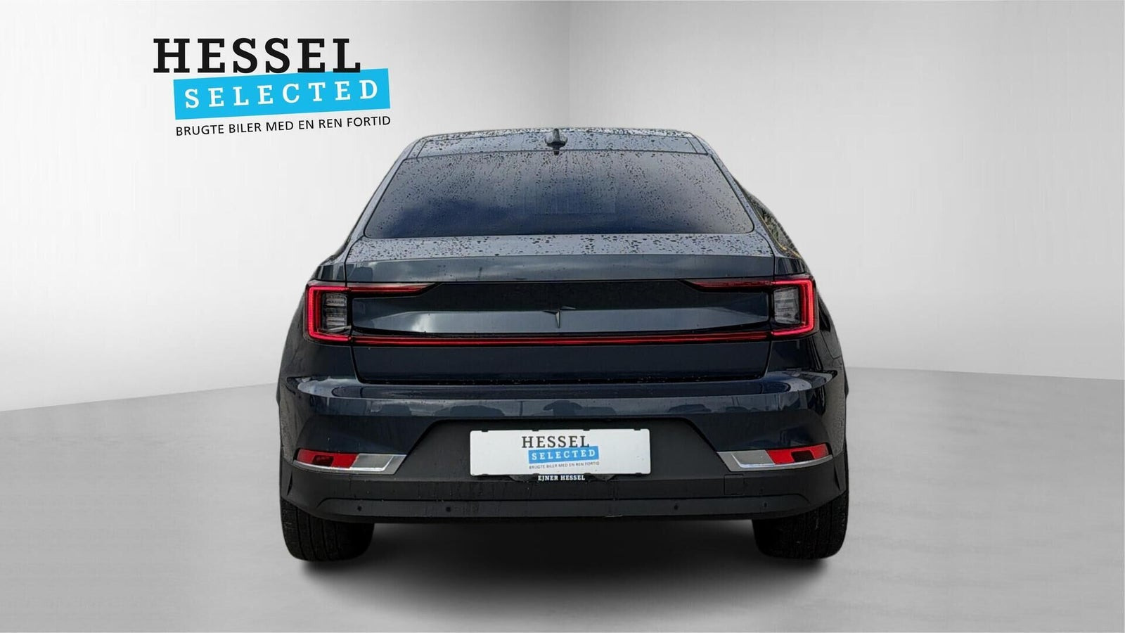 Blå Polestar 2 fra 2022