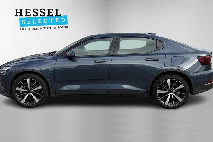 Blå Polestar 2 fra 2022