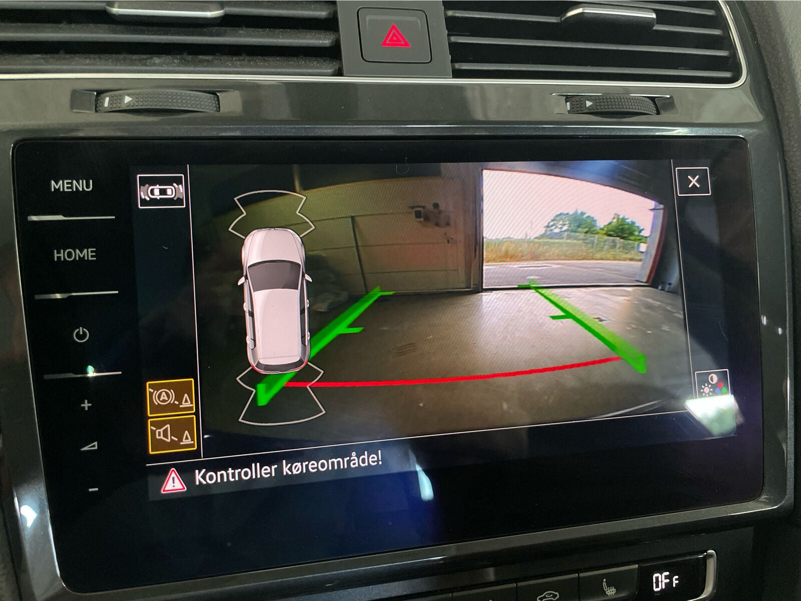 Sort VW e-Golf VII fra 2020