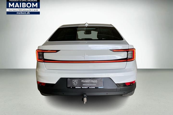 Hvid Polestar 2 fra 2021