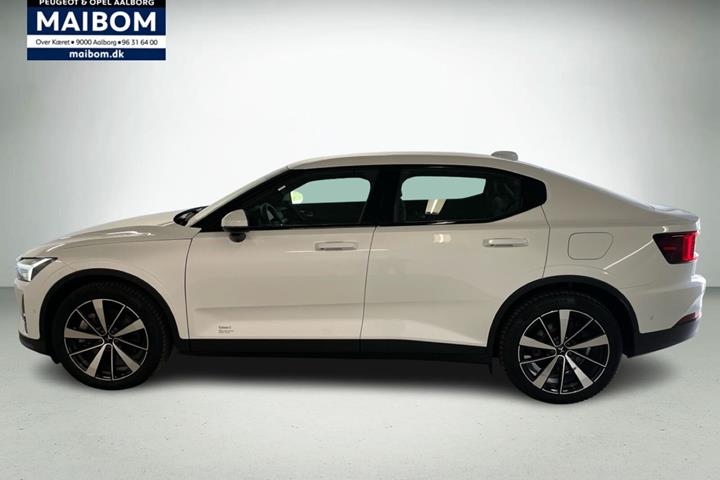 Hvid Polestar 2 fra 2021
