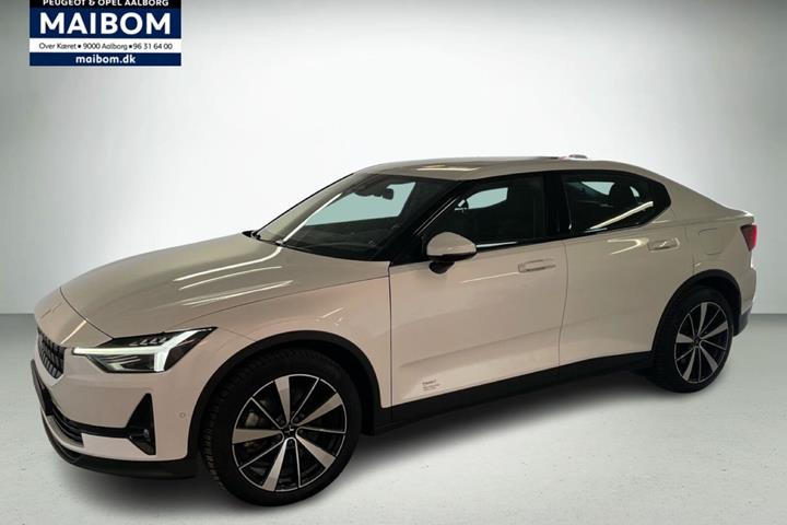 Hvid Polestar 2 fra 2021