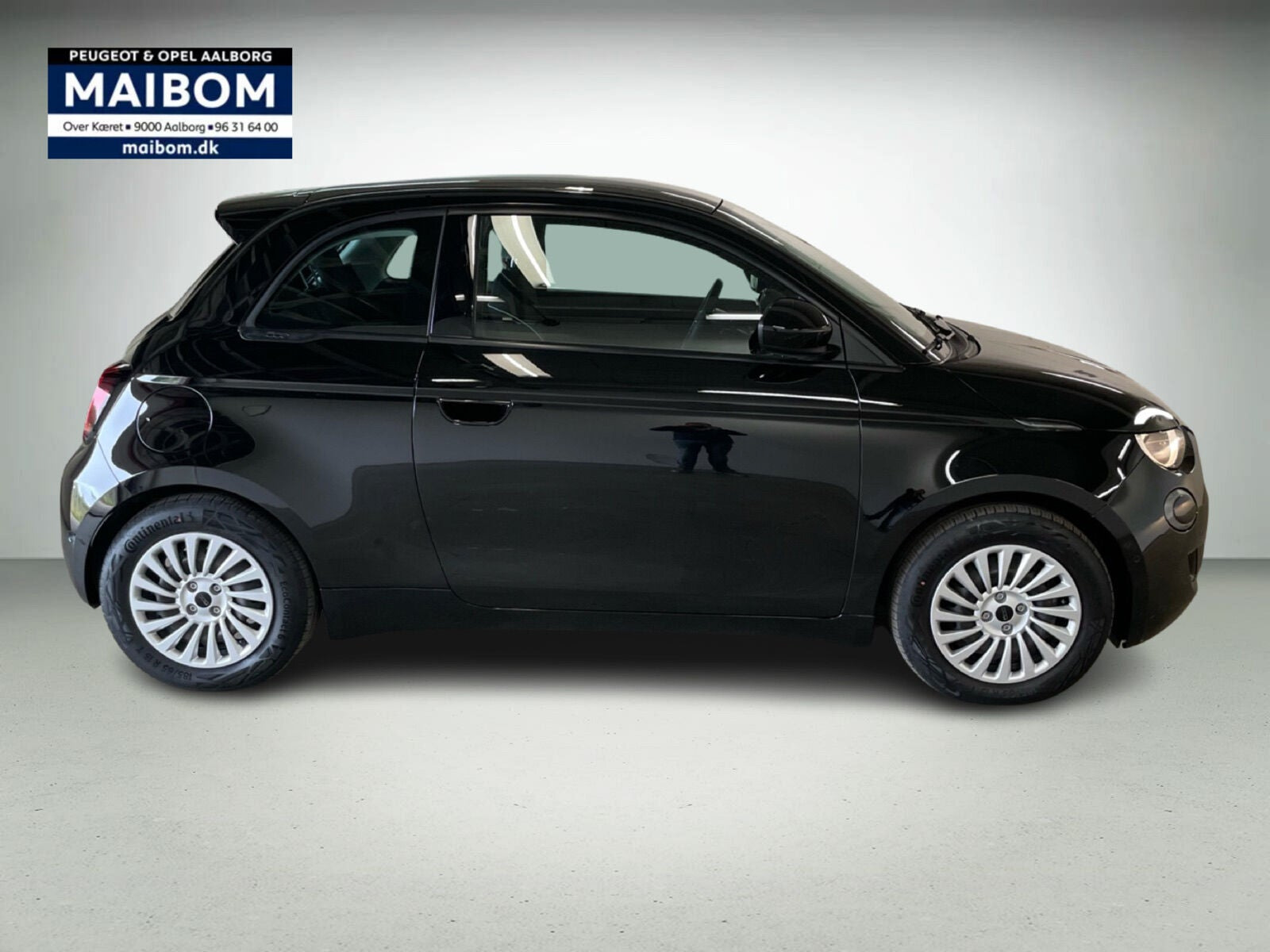 Sort Fiat 500e fra 2023