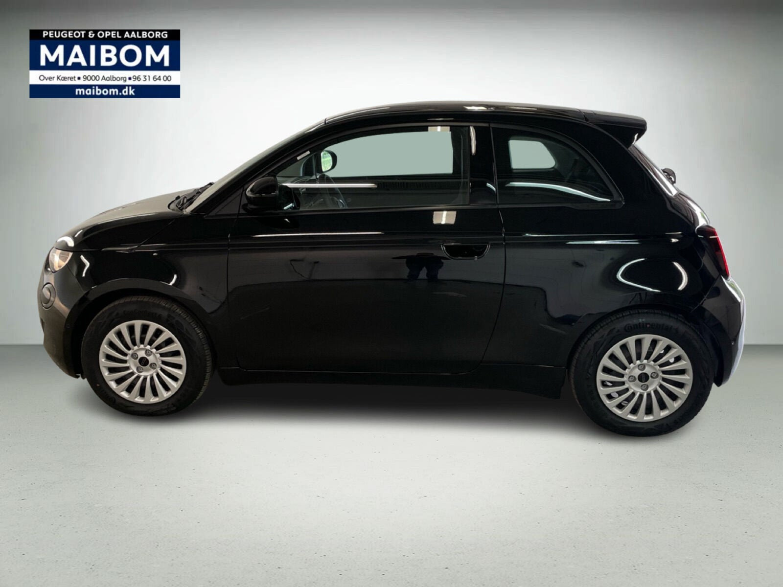 Sort Fiat 500e fra 2023