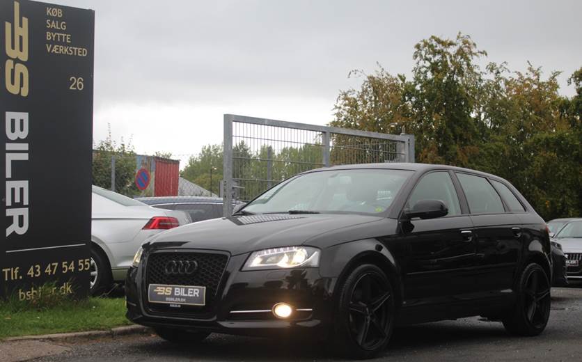 Audi A3 2,0 TDi 140 Attraction Sportback S-tr.