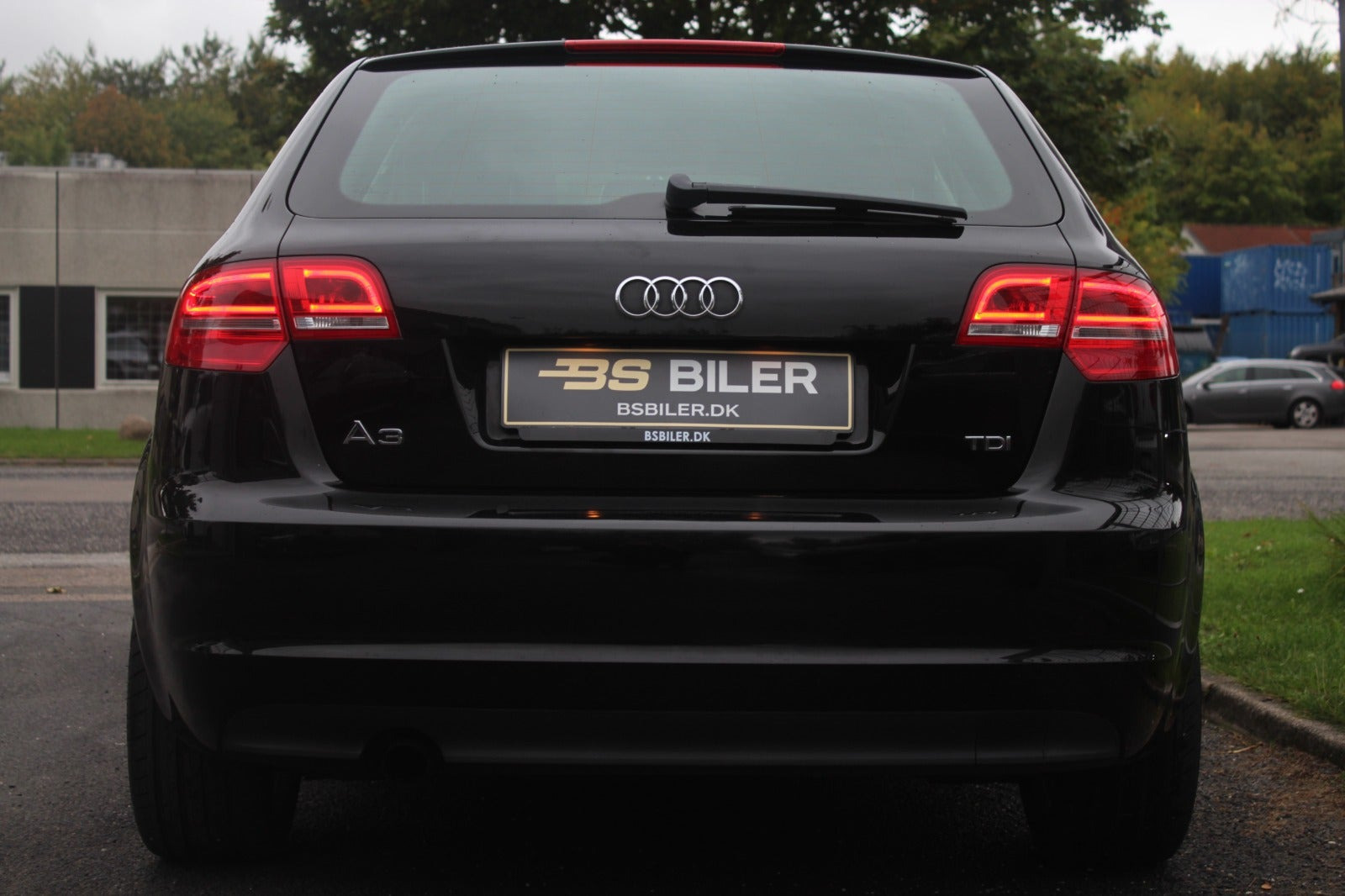 Sort Audi A3 fra 2013