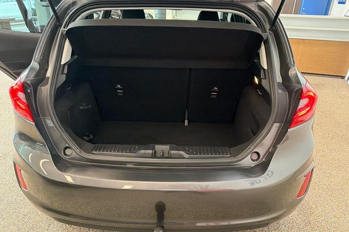 Grå Ford Fiesta fra 2019