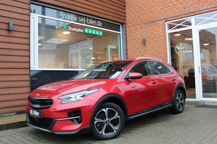 Rød Kia XCeed fra 2021
