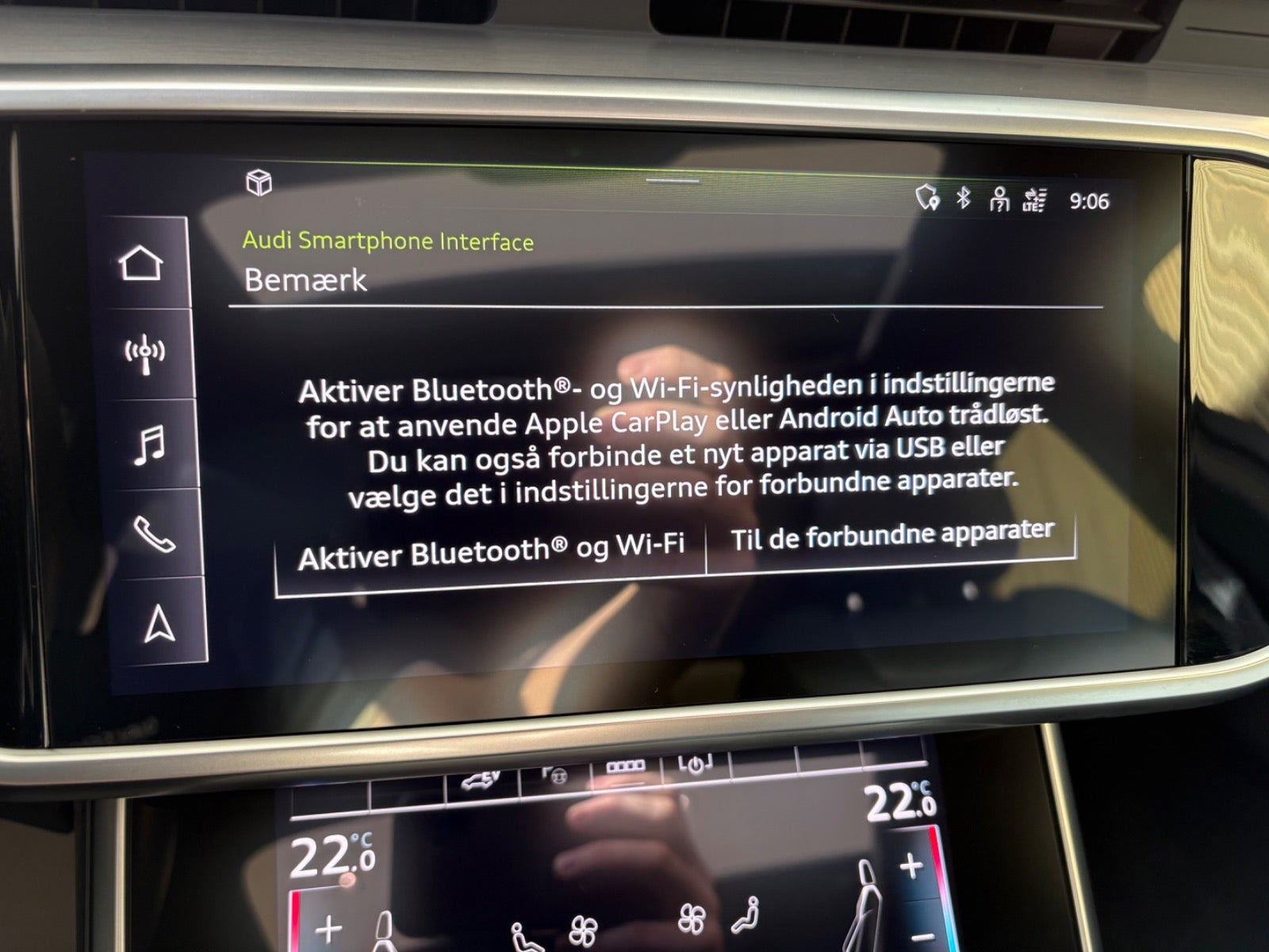 Sort Audi A6 fra 2022