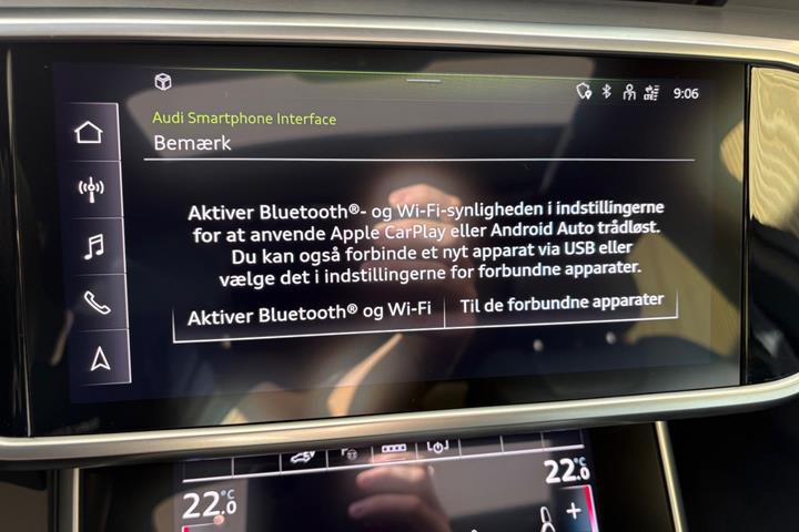 Sort Audi A6 fra 2022