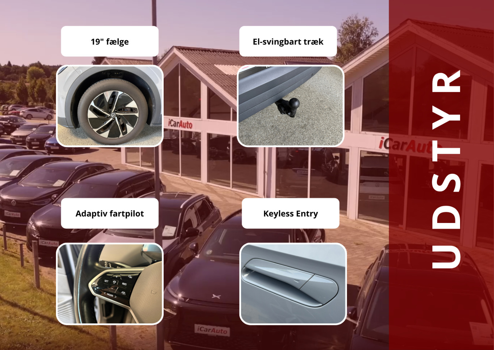 Grå VW ID.4 fra 2023