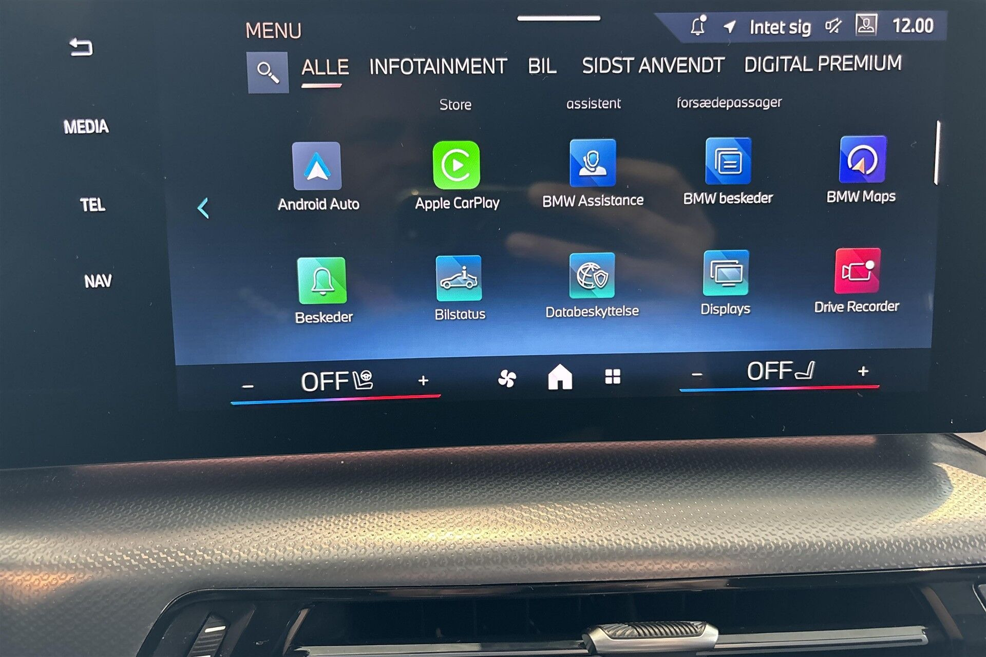 Sort BMW iX1 fra 2025