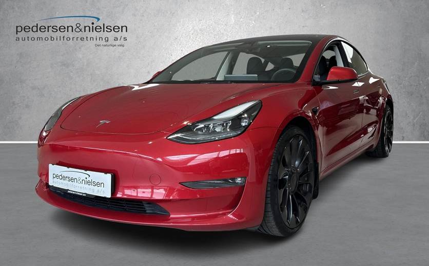 Tesla Model 3 EL Performance AWD 534HK Aut.