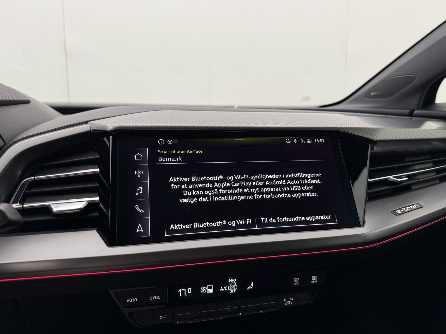 Sort Audi Q4 fra 2023
