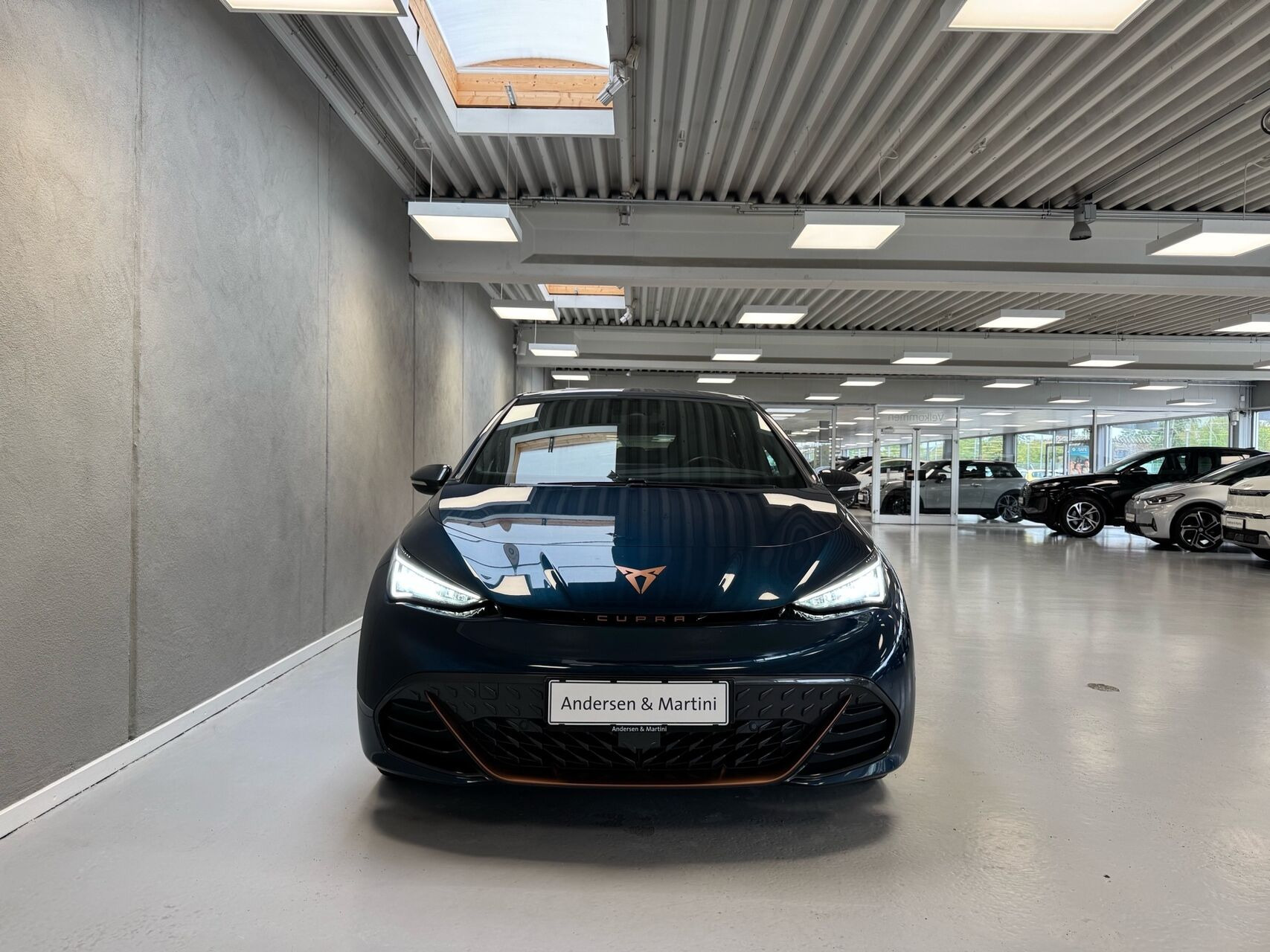 Blå Cupra Born fra 2022