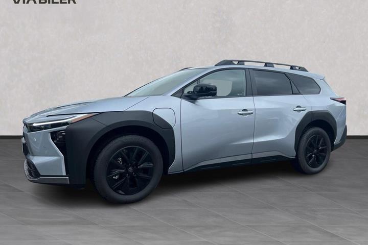 Sølv Toyota bZ4X Touring fra 2026