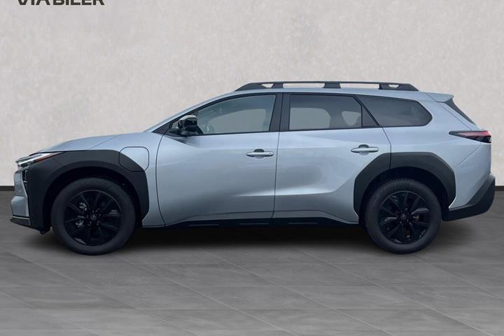 Sølv Toyota bZ4X Touring fra 2026