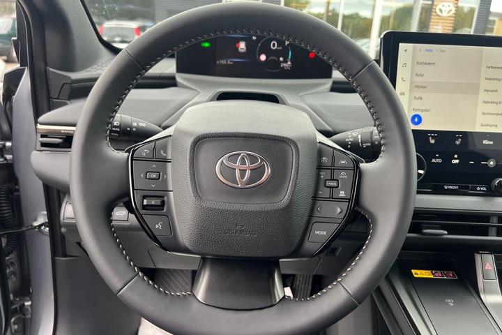 Sølv Toyota bZ4X Touring fra 2026