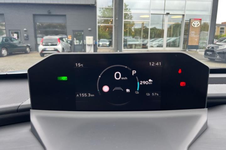 Sølv Toyota bZ4X Touring fra 2026