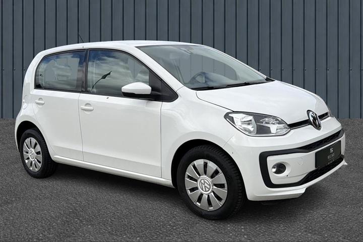 Hvid VW UP! fra 2017