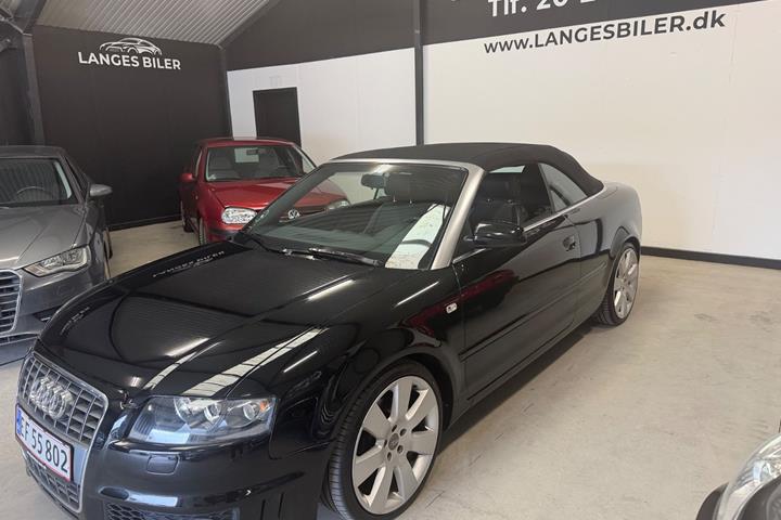 Sort Audi A4 fra 2004