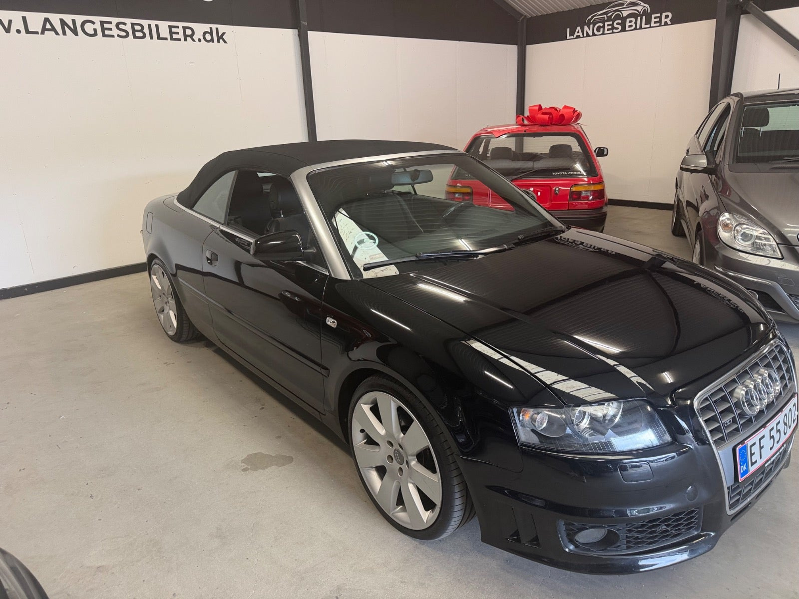 Sort Audi A4 fra 2004