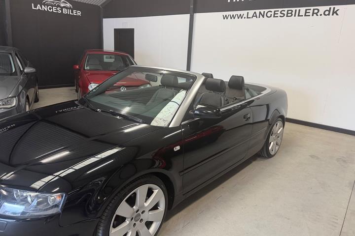 Sort Audi A4 fra 2004