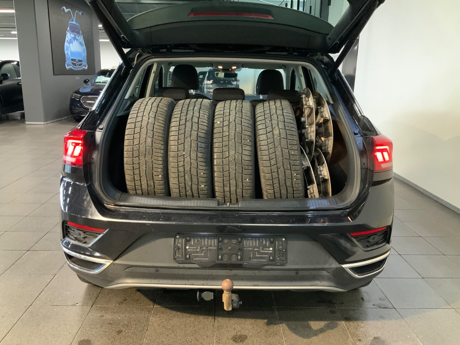 Sort VW T-Roc fra 2020