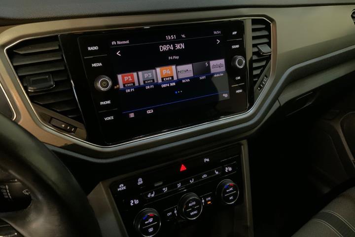 Sort VW T-Roc fra 2020
