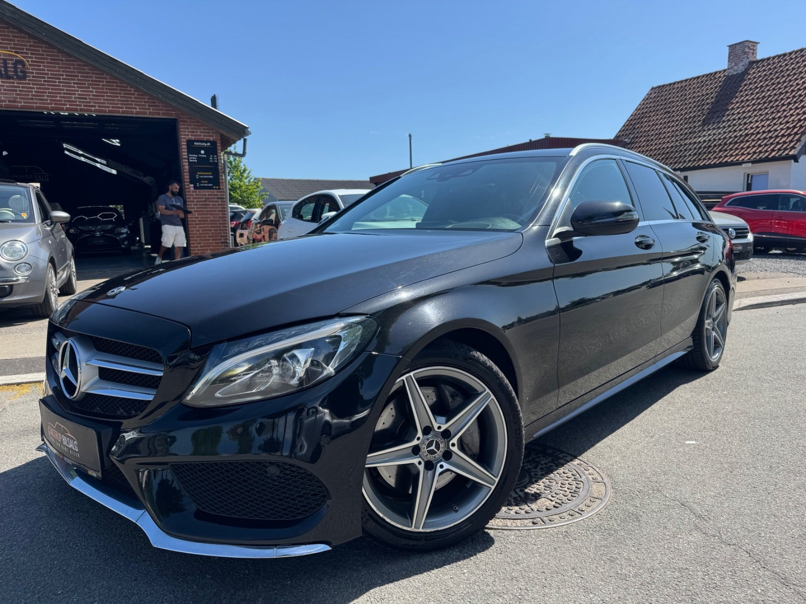 Mercedes C350 e 2,0 AMG Line stc. aut.