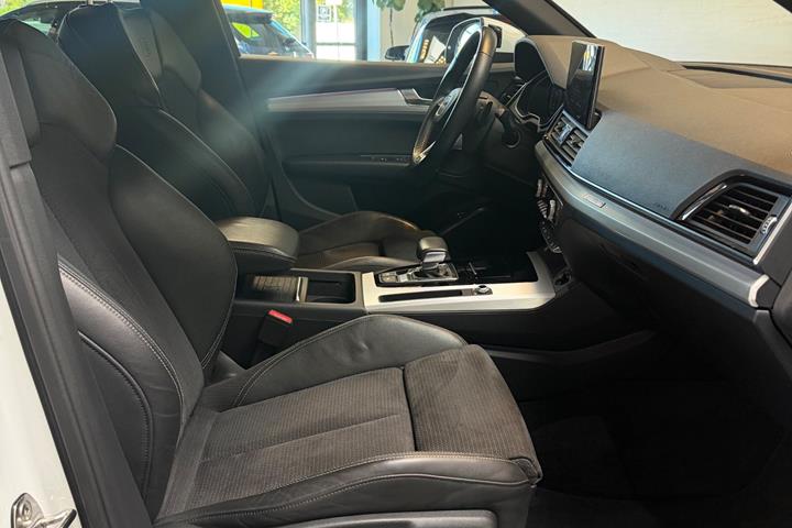 Hvid Audi Q5 fra 2021