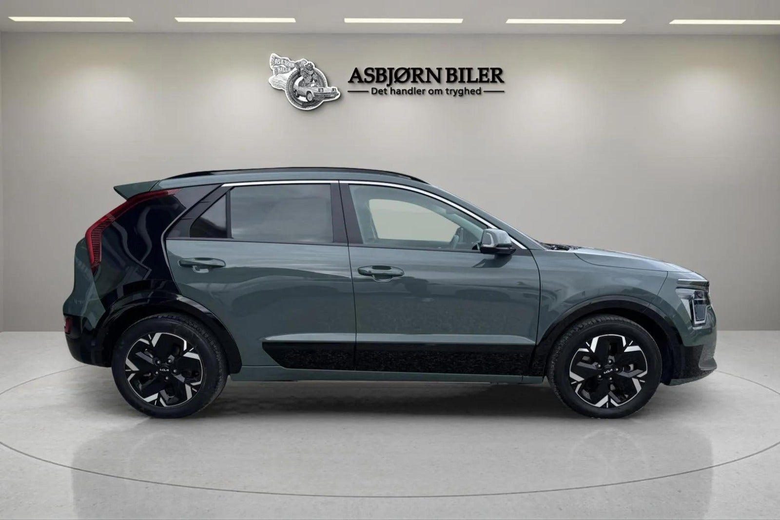 Grøn Kia Niro fra 2024