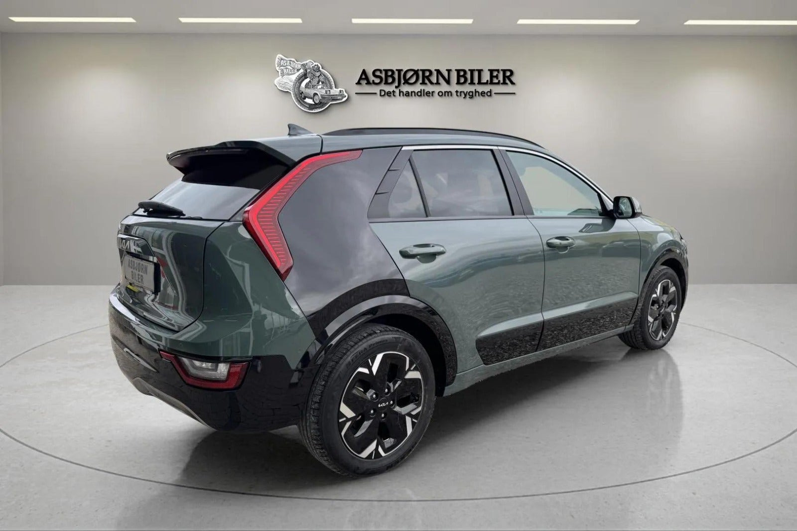 Grøn Kia Niro fra 2024