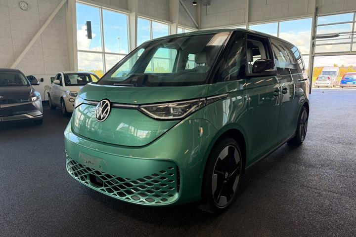 Grøn VW ID.Buzz fra 2024