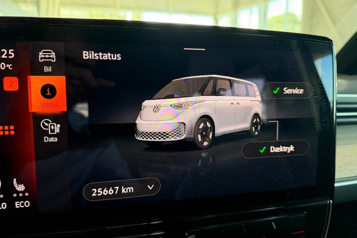 Grøn VW ID.Buzz fra 2024