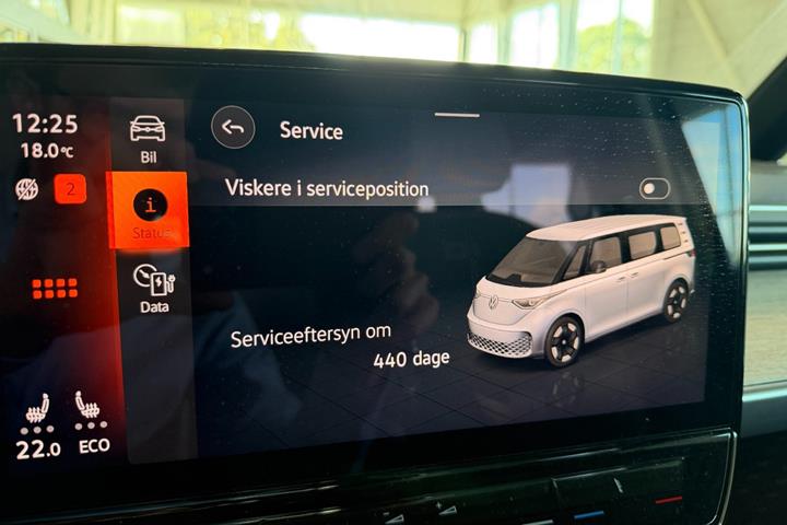 Grøn VW ID.Buzz fra 2024