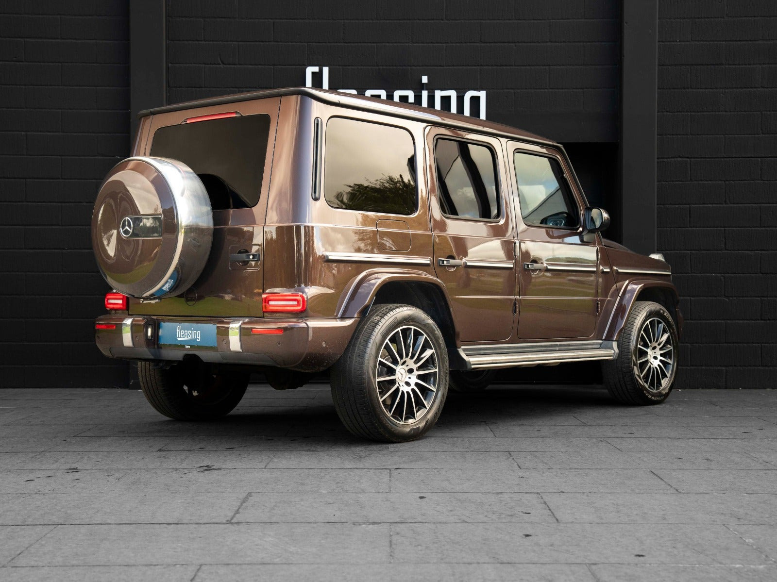 Brun Mercedes G500 fra 2020