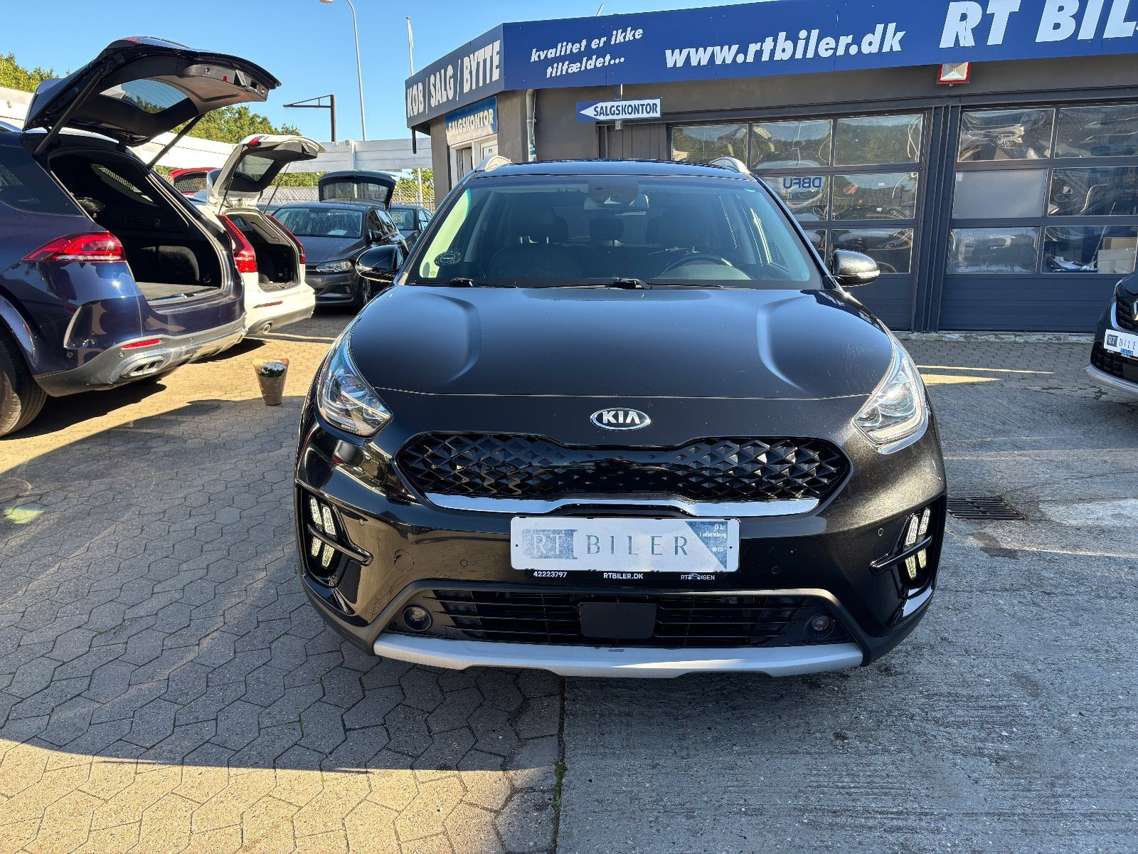 Hvid Kia Niro fra 2020