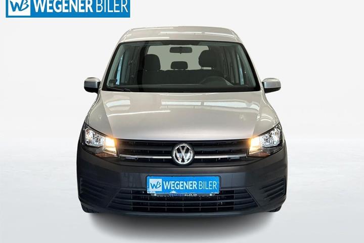 Sølv VW Caddy fra 2016