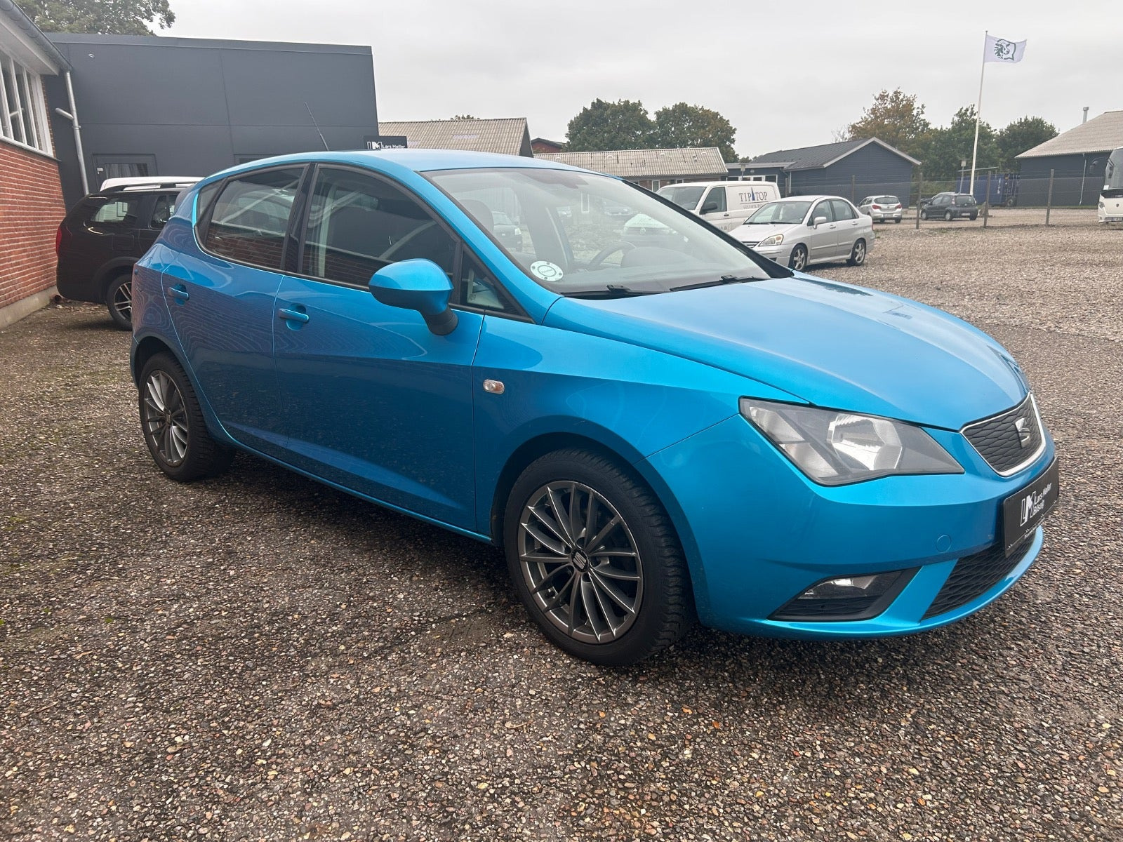 Blå Seat Ibiza fra 2016