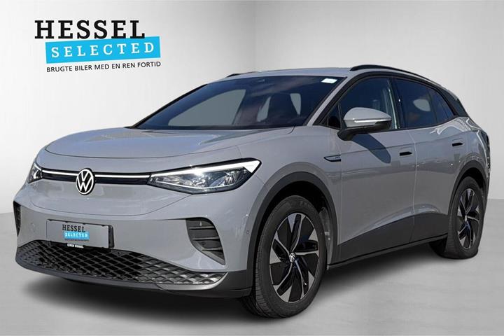Grå VW ID.4 fra 2023 set udefra