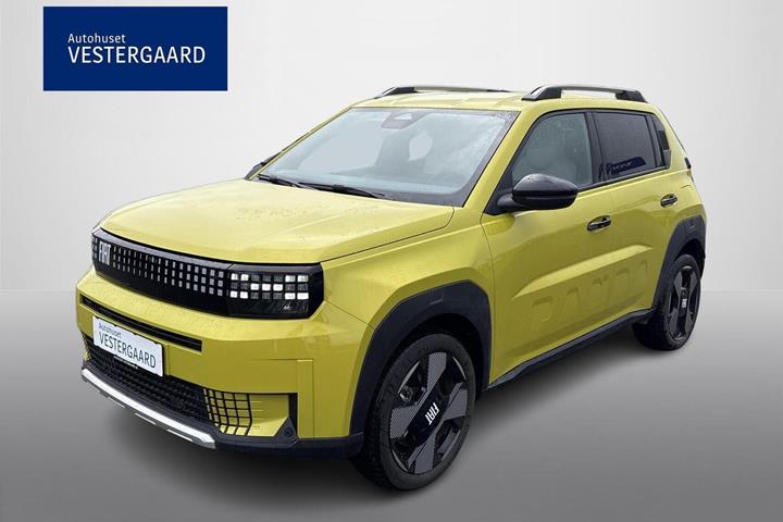 Gul Fiat Grande Panda fra 2025